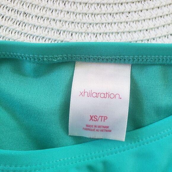 💙Xhiliration Turquoise Bikini Bottoms - Picture 2 of 3